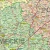 Polska 1:700 000. Mapa administracyjno-drogowa. Wersja do wpinania wydawnictwa ArtGlob. Fragment 1