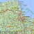 Polska 1:700 000. Mapa administracyjno-drogowa. Wersja do wpinania wydawnictwa ArtGlob. Fragment 2