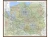 Polska 1:700 000. Mapa administracyjno-drogowa w ramie drewnianej wydawnictwa ArtGlob. Cała mapa