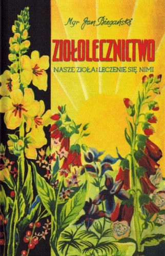 Ziołolecznictwo. Nasze zioła i leczenie się nimi. Książka wydawnictwa Ruthenus. Okładka
