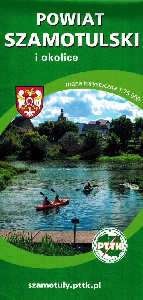 Powiat Szamotulski i okolice. Mapa turystyczna. TopNovum