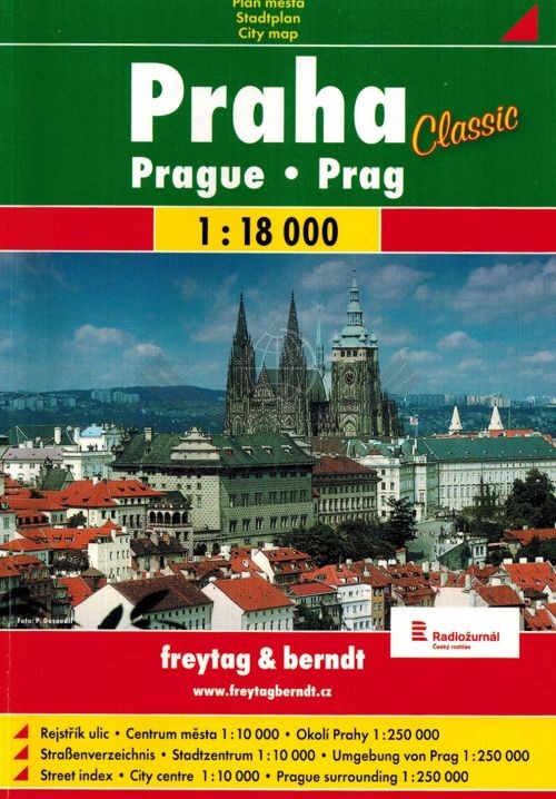 Praga 1: 18 000. Atlas samochodowy / Plan miast. Shocart