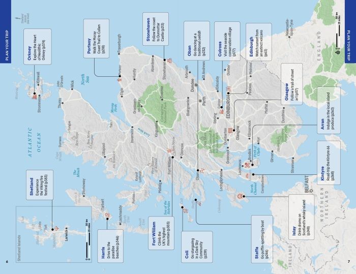 Szkocja. Przewodnik wydawnictwa Lonely Planet. Przykładowe strony 1