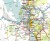Utah. Wodoodporna mapa samochodowo-turystyczna wydawnictwa National Geographic. Fragment 1