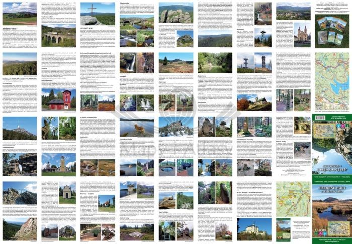 Góry Izerskie i Jestedsky Hrbet 1:40 000. Mapa turystyczna wydawnictwa Kartografie HP. Druga strona