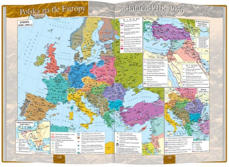 Ilustrowany atlas historii Polski wydawnictwa Demart. Przykładowe strony 3