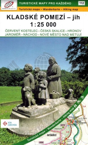Pogranicze Kłodzkie, część południowa / Kladske Pomezi. Mapa turystyczna 112 wydawnictwa Geodezie On Line. Okładka