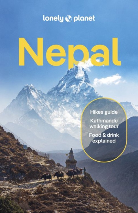 Nepal. Przewodnik wydawnictwa Lonely Planet. Okładka