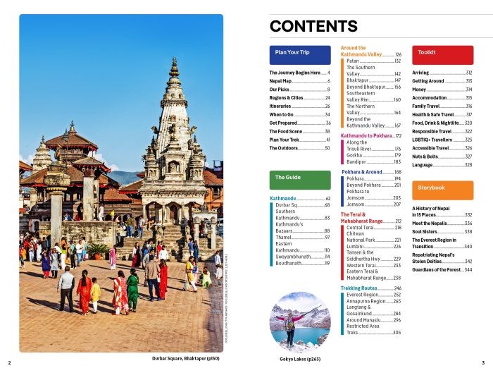 Nepal. Przewodnik wydawnictwa Lonely Planet. Spis treści