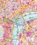 Londyn 1:10 000. Mapa / Plan miasta wydawnictwa Freytag & Berndt. Fragment