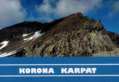 Książeczka odznaki "Korona Karpat". Okładka