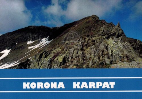 Książeczka odznaki "Korona Karpat". Okładka