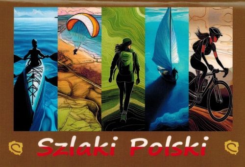 Książeczka odznaki "Szlaki Polski". Okładka