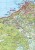 Saint-Tropez, Sainte-Maxime, Massif des Maures. Mapa turystyczna 3545 OT wydawnictwa IGN. Fragment