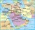 Irak 1:1 750 000. Mapa samochodowo-turystyczna wydawnictwa Gizi Map. Zasięg