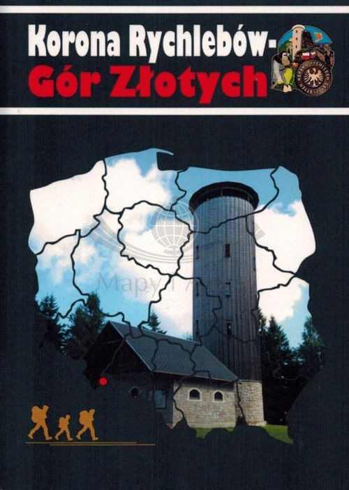 Książeczka odznaki "Korona Rychlebów - Gór Złotych". Góry Złote.