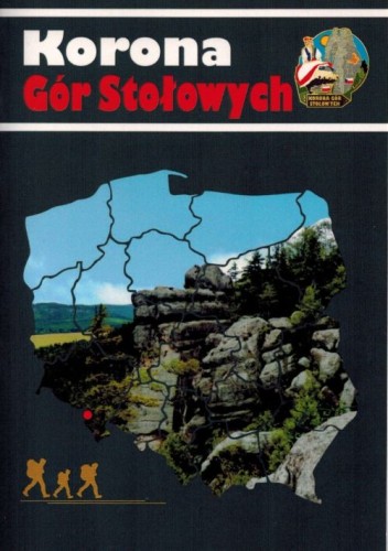 Książeczka odznaki "Korona Gór Stołowych". Okładka