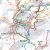 Beskid Śląski. Mapa - szlaki turystyczne. Wersja magnetyczna. Fragment 1