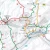 Beskid Śląski. Mapa - szlaki turystyczne. Wersja magnetyczna. Fragment 3
