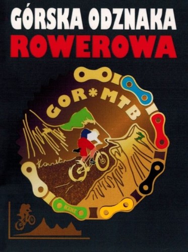 Górska odznaka rowerowa MTB. Książeczka. Okładka