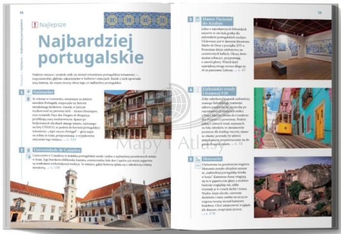 Portugalia. Przewodnik ilustrowany wydawnictwa Pascal. Przykładowe strony 1