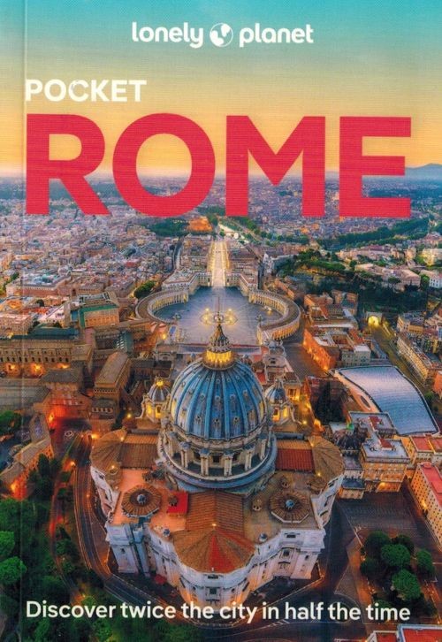 Rzym / Rome. Przewodnik Pocket z mapą wydawnictwa Lonely Planet. Okładka