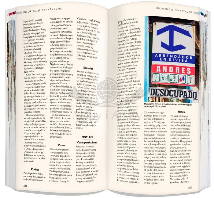Kuba 3 w 1. Przewodnik, atlas, laminowana mapa samochodowo-turystyczna wydawnictwa ExpressMap. Przykładowe strony 4