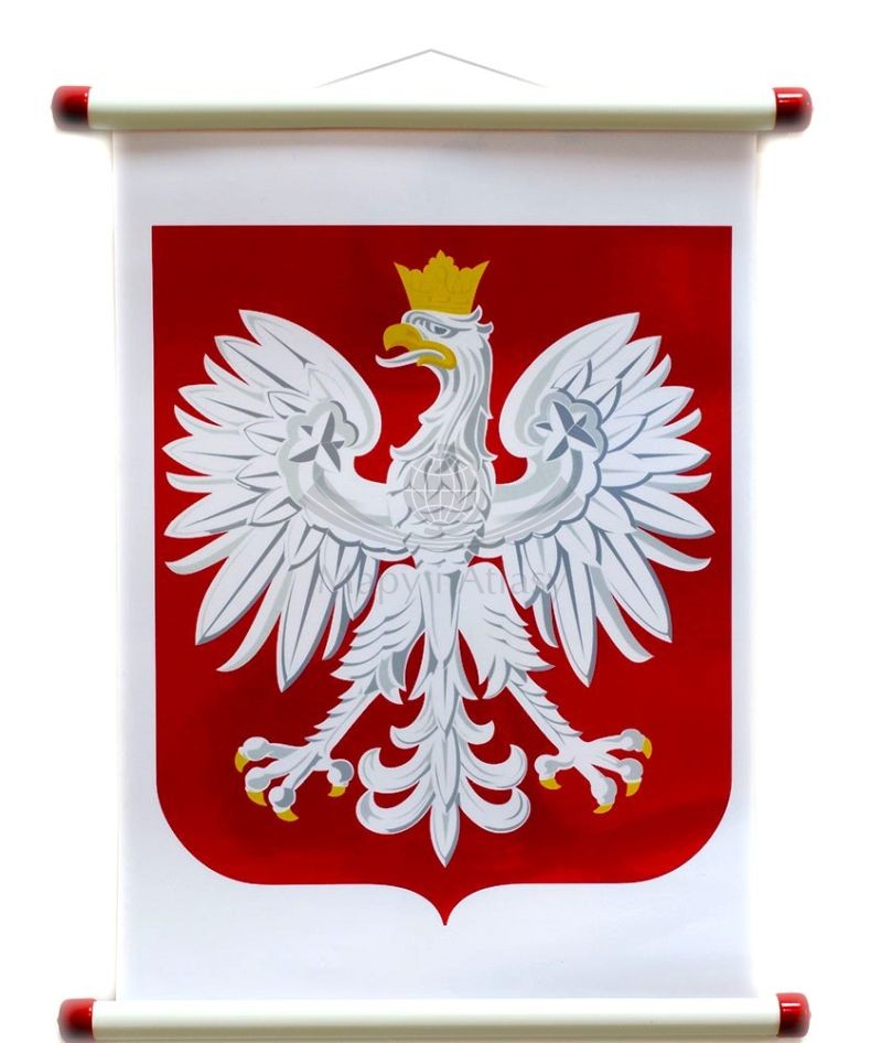 Godło Polski. Plansza 59 x 84 cm
