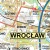 Powiat wrocławski 1:50 000. Mapa / plan. Wersja magnetyczna. Fragment 1