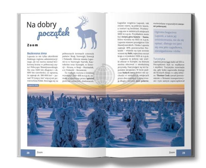 Finlandia: Rovaniemi i Laponia. Przewodnik Lajt wydawnictwa Pascal. Przykładowe strony 2