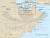 Zjednoczone Emiraty Arabskie. Dubaj, Abu Dhabi. Wodoodporna mapa samochodowo-turystyczna wydawnictwa Reise Know-How. Zasięg