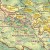 Sudety 1:230 000. Mapa w ramie drewnianej. Fragment 2