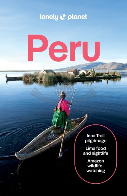 Peru. Przewodnik wydawnictwa Lonely Planet. Okładka