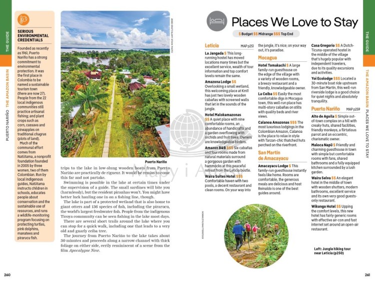 Kolumbia / Colombia. Przewodnik wydawnictwa Lonely Planet. Przykładowe strony 4