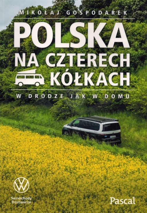 Polska na czterech kółkach. Przewodnik wydanie Pascal. Okładka