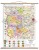 Województwo lubuskie 1:150 000. Mapa ścienna administracyjna. Drewniane półwałki