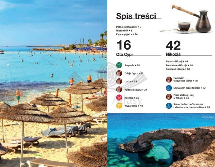 Cypr. Przewodnik  travel&style wydawnictwa Bezdroża. Spis treści 1