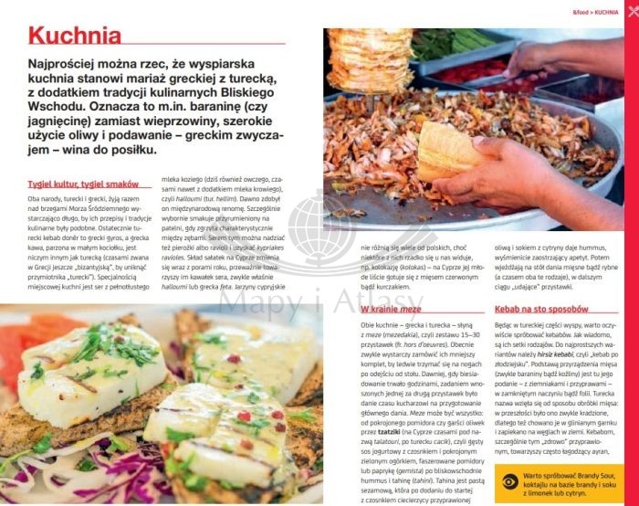 Cypr. Przewodnik  travel&style wydawnictwa Bezdroża. Przykładowe strony 1