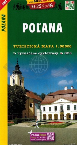 Polana mapa turystyczna 1101 wydawnictwa Shocart. Okładka