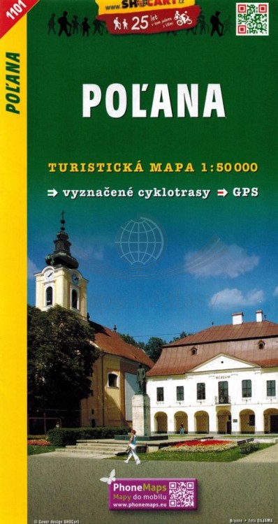 Polana mapa turystyczna 1101 wydawnictwa Shocart. Okładka