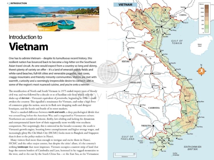 Wietnam. Przewodnik turystyczny wydawnictwa Rough Guides. Przykładowe strony 1
