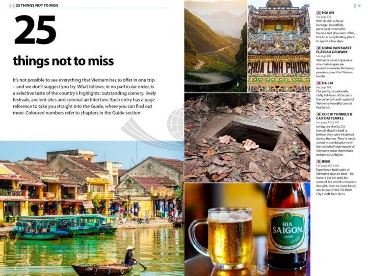 Wietnam. Przewodnik turystyczny wydawnictwa Rough Guides. Przykładowe strony 2