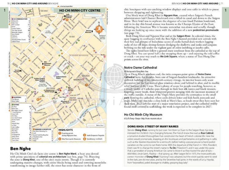 Wietnam. Przewodnik turystyczny wydawnictwa Rough Guides. Przykładowe strony 5