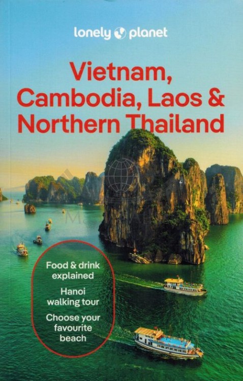 Wietnam, Kambodża, Laos i Tajlandia Północna / Vietnam, Cambodia, Laos & Northern Thailand. Przewodnik wydawnictwa Lonely Planet. Okładka