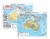 Australia 1:6 200 000. Dwustronna mapa ścienna. Polityczna i fizyczna