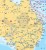 Australia 1:6 200 000. Dwustronna mapa ścienna. Polityczna i fizyczna. Strona polityczna - fragment 1