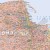 Polska 1:750 000. Mapa ścienna administracyjno-drogowa. Wersja STRONG. Fragment 1