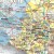 Polska 1:750 000. Mapa ścienna drogowo-administracyjna. Wersja STRONG. Fragment 2