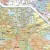 Polska 1:750 000. Naklejka, mapa ścienna administracyjno-drogowa. Fragment 3