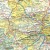 Polska 1:500 000. Naklejka, mapa ścienna administracyjno-samochodowa. Fragment 3